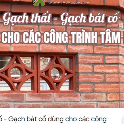 Gạch cổ thất kt 300x200x70mm , Kt 300x150x70mm